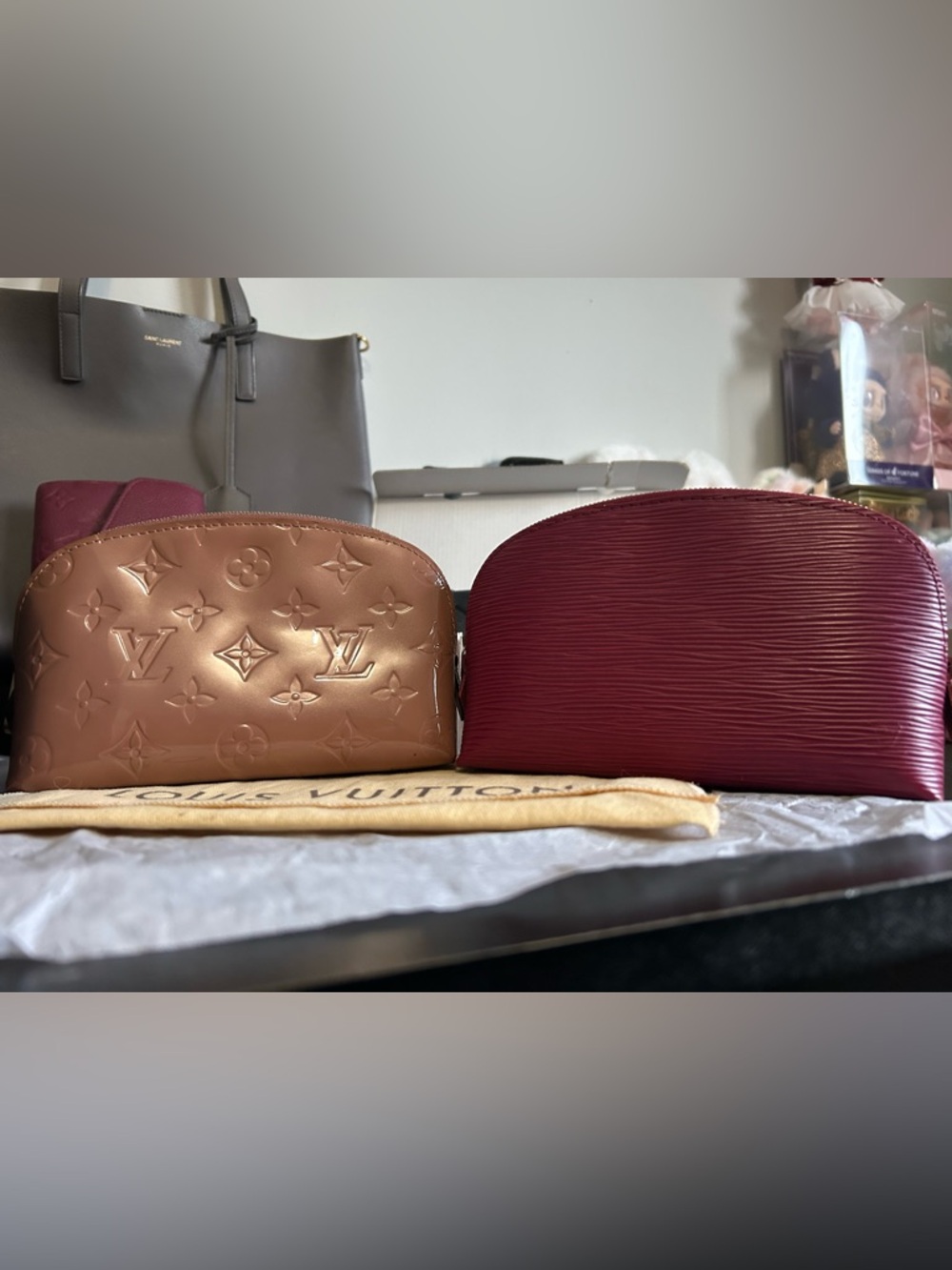Louis Vuitton Vernis & Epi Cosmetic Pouch